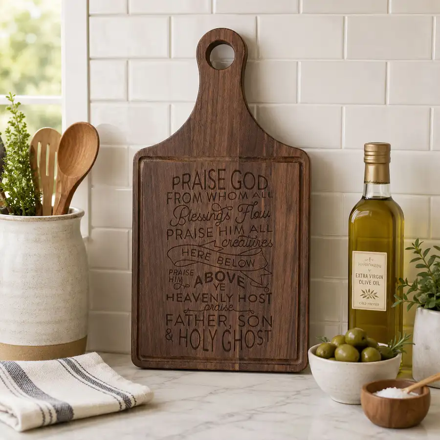 Doxology Cutting Board Paddle #2