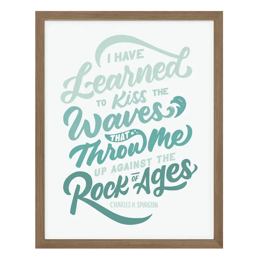 I Have Learned To Kiss Poster Print