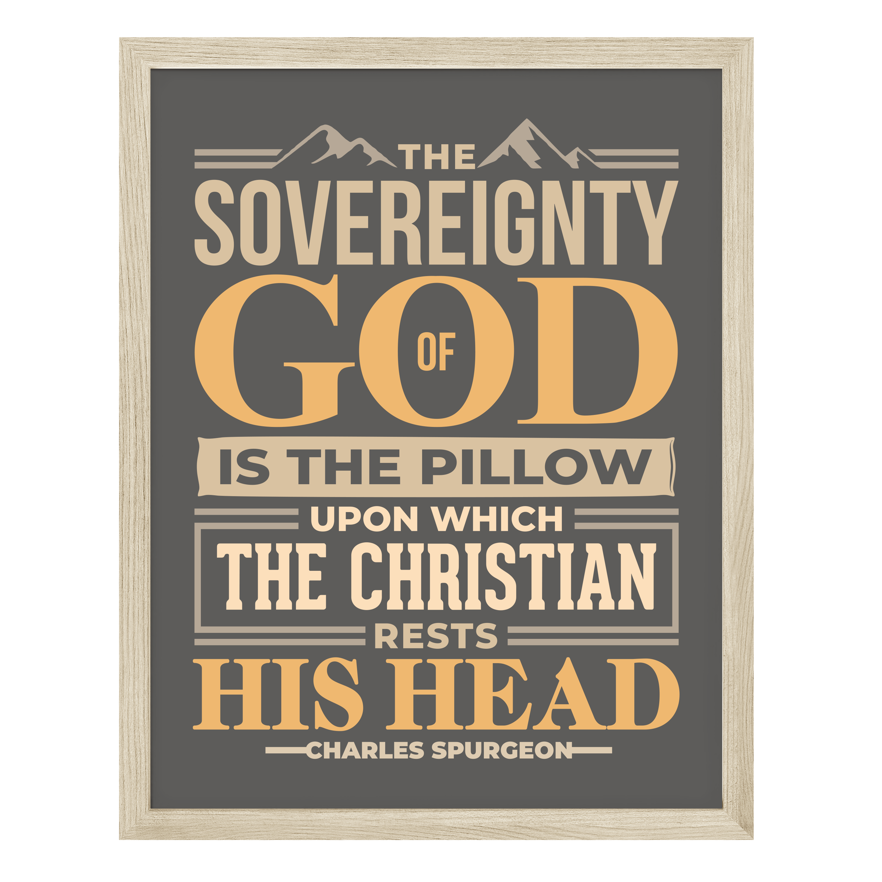 Sovereignty Of God Poster Print