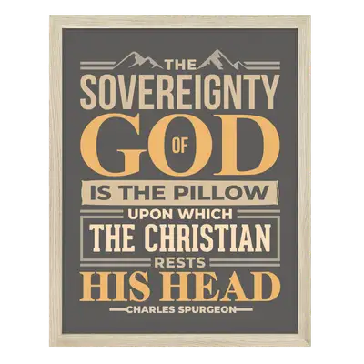 Soverignty Of God Poster Print