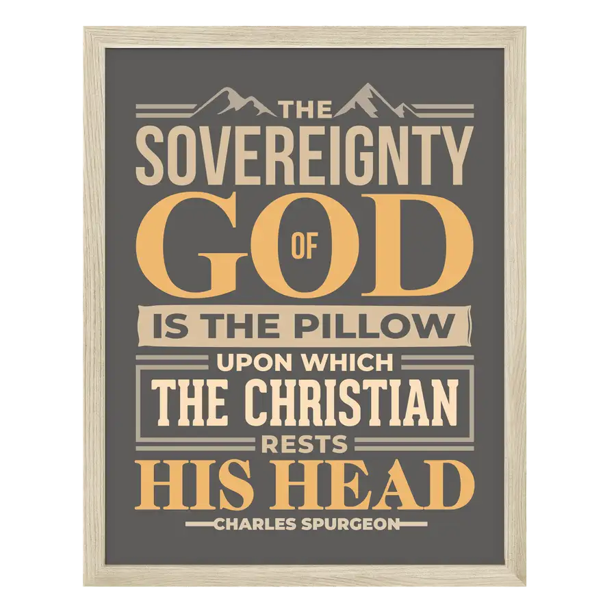Sovereignty Of God Poster Print