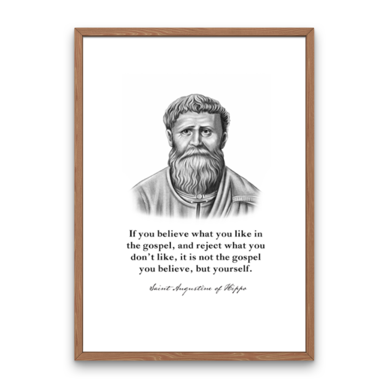 Saint Augustine Quote Print