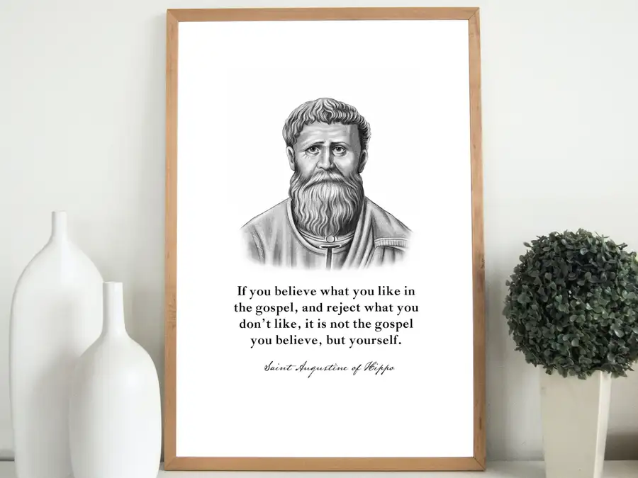 Saint Augustine Quote Print