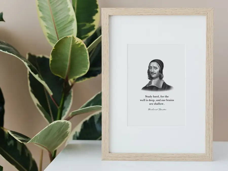 Richard Baxter Quote Print