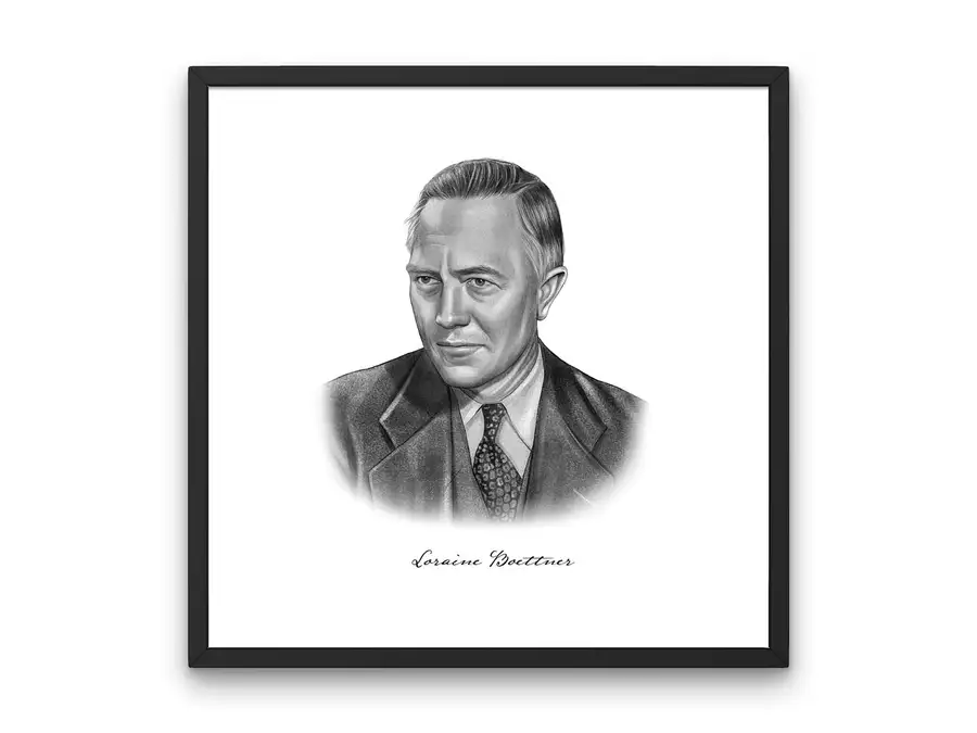 Loraine Boettner Portrait Print