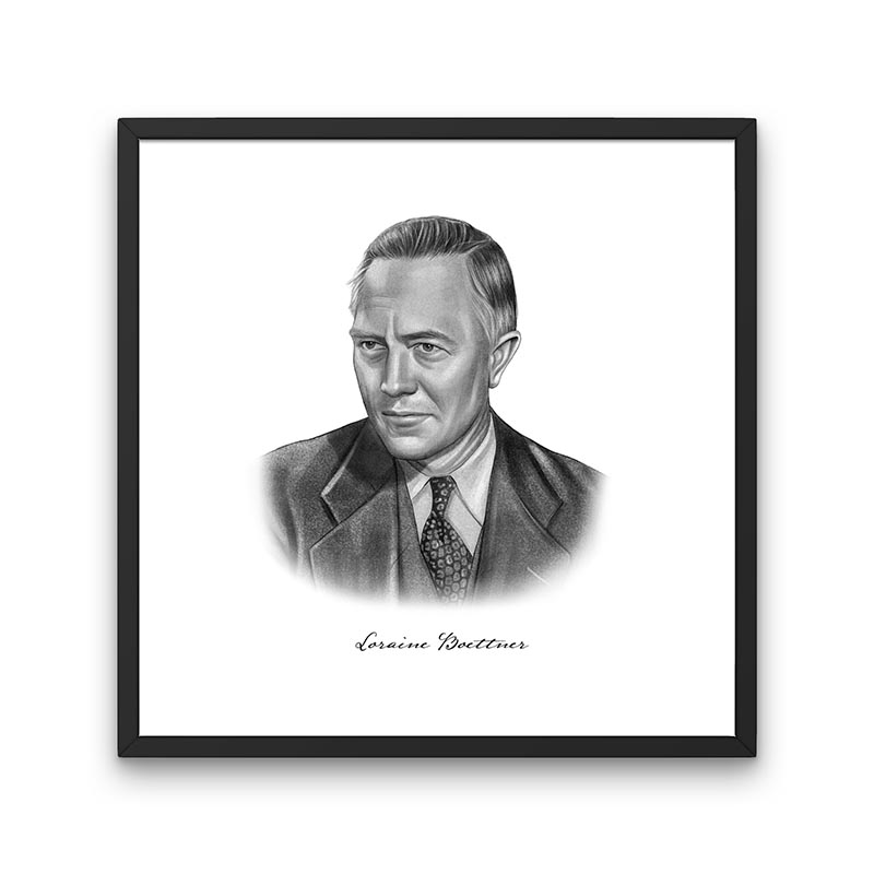 Loraine Boettner Portrait Print