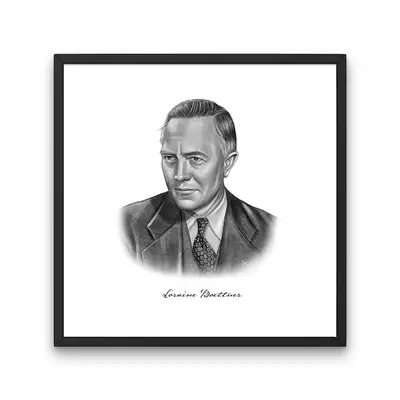 Loraine Boettner Portrait Print