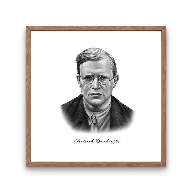 Dietrich Bonhoeffer Portrait Print