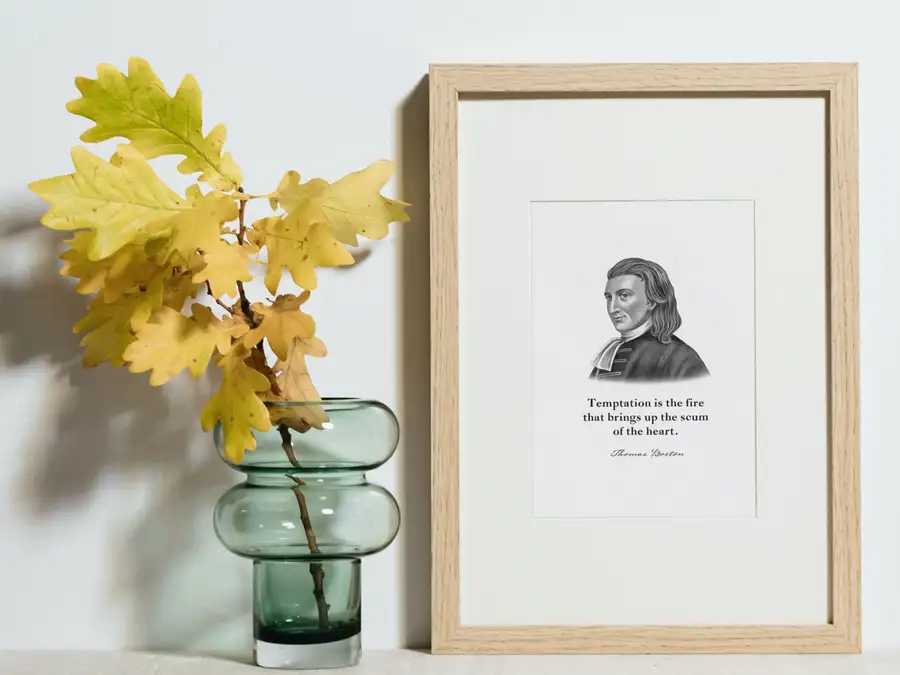 Thomas Boston Quote Print