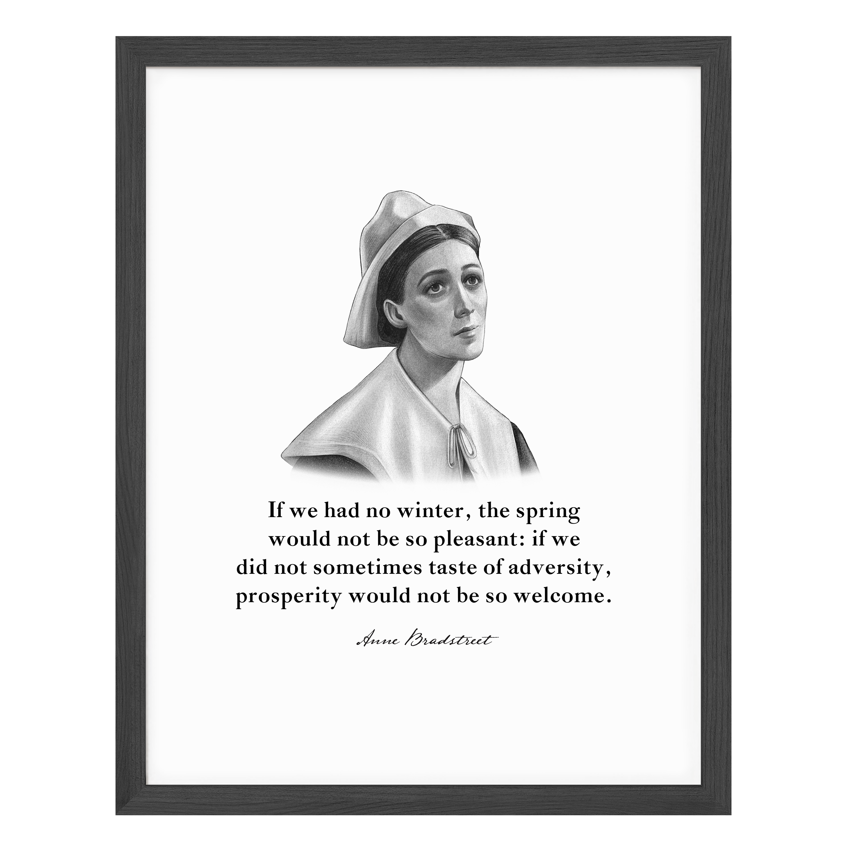 Anne Bradstreet Quote Print