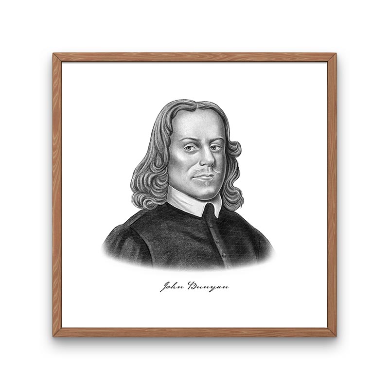 John Bunyan Portrait Print