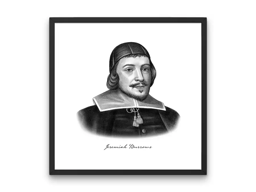 Jeremiah Burroughs Portrait Print