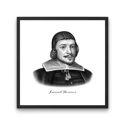 Jeremiah Burroughs Portrait Print