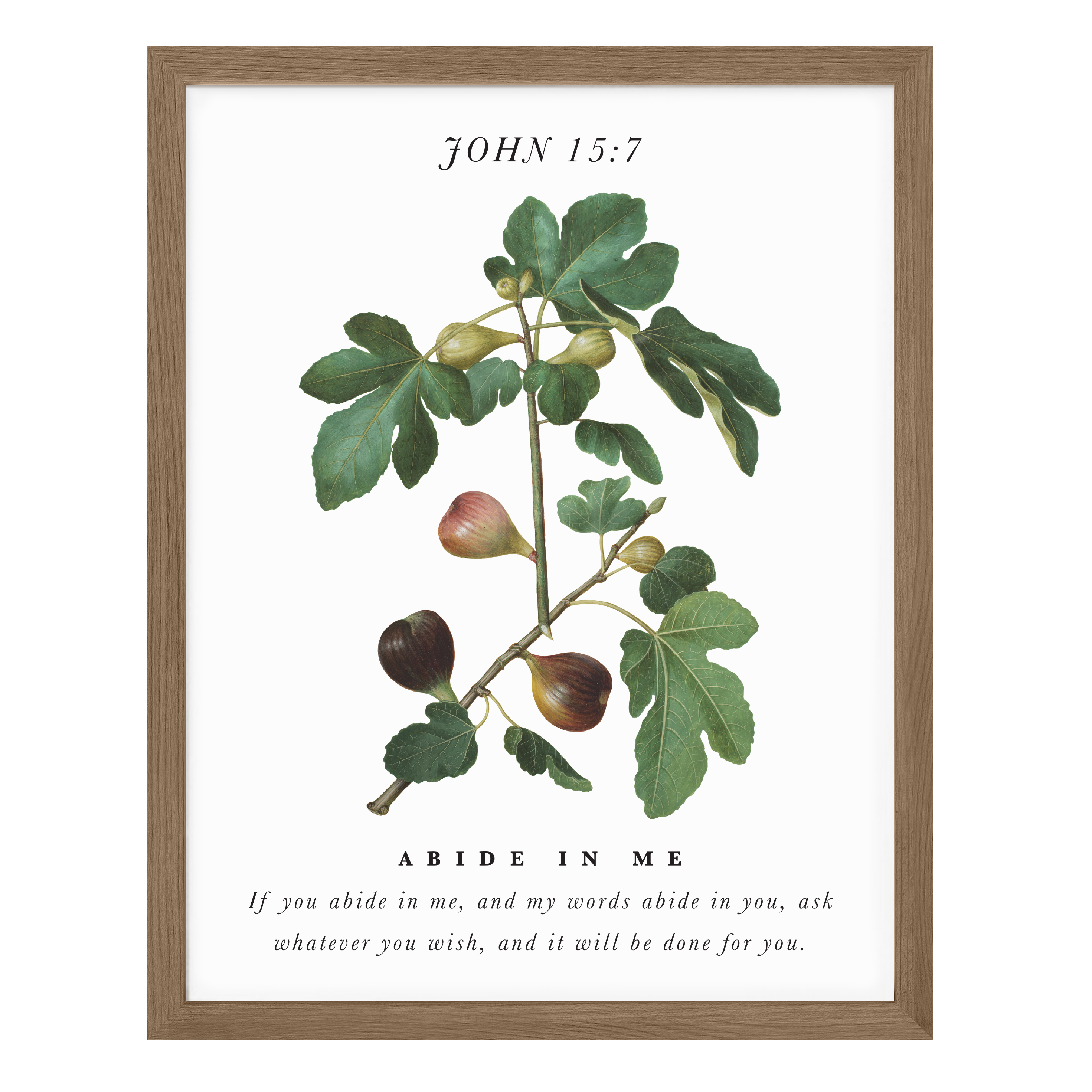 Abide In Me Art Print