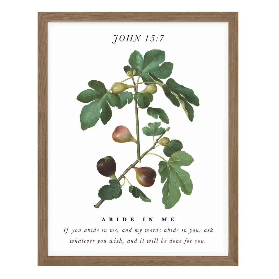 Abide In Me Art Print