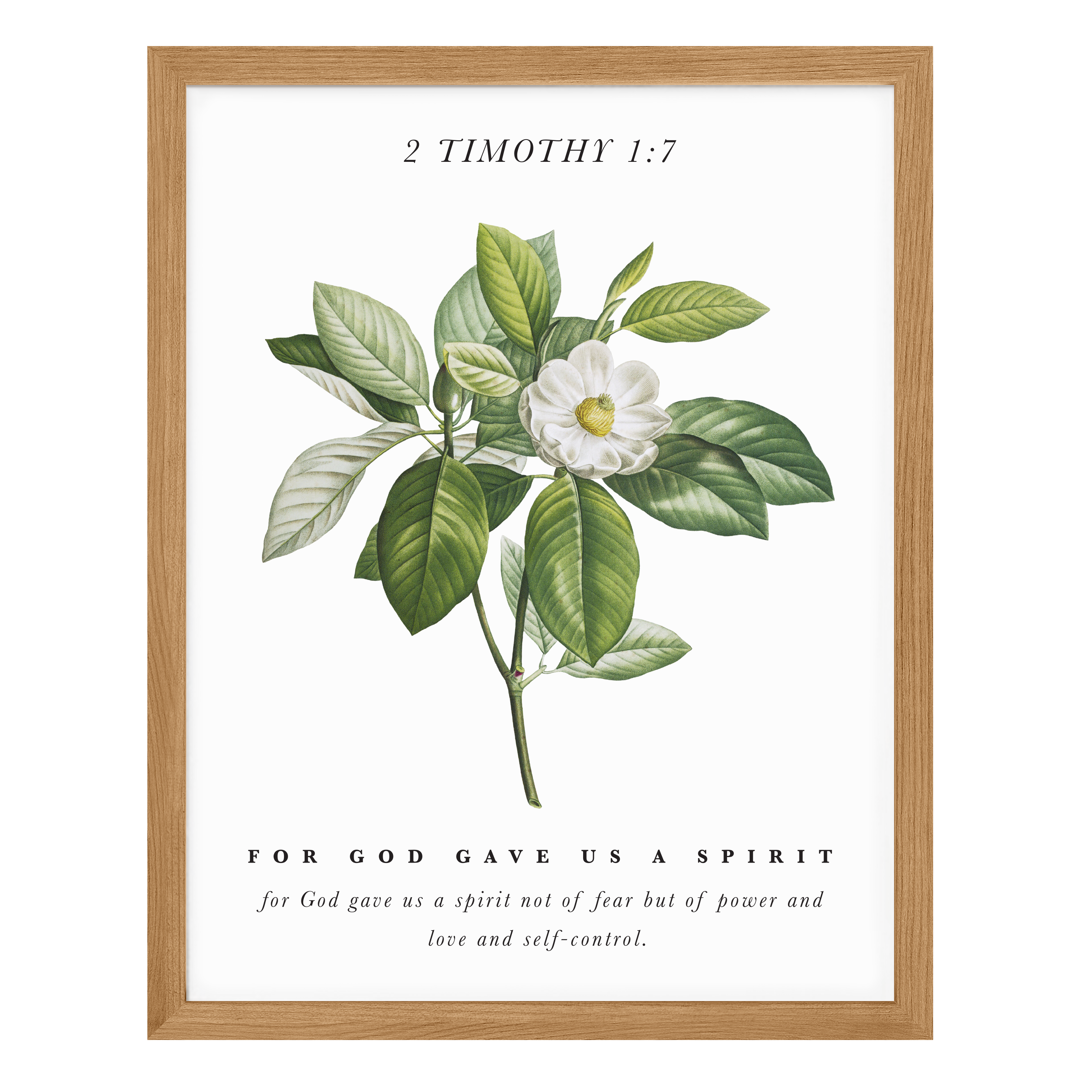 God Gave Us A Spirit Art Print