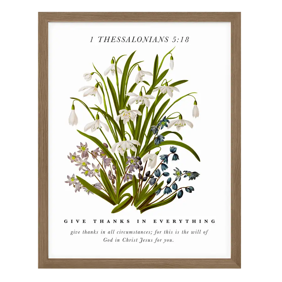 Give Thanks Art Print