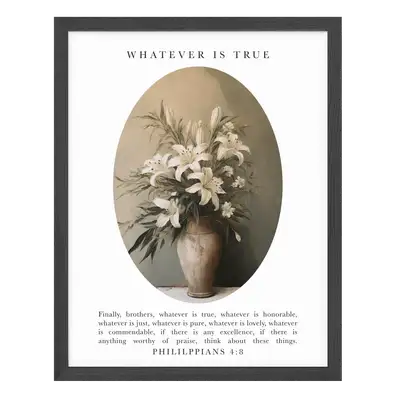 Whatever Is True Art Print