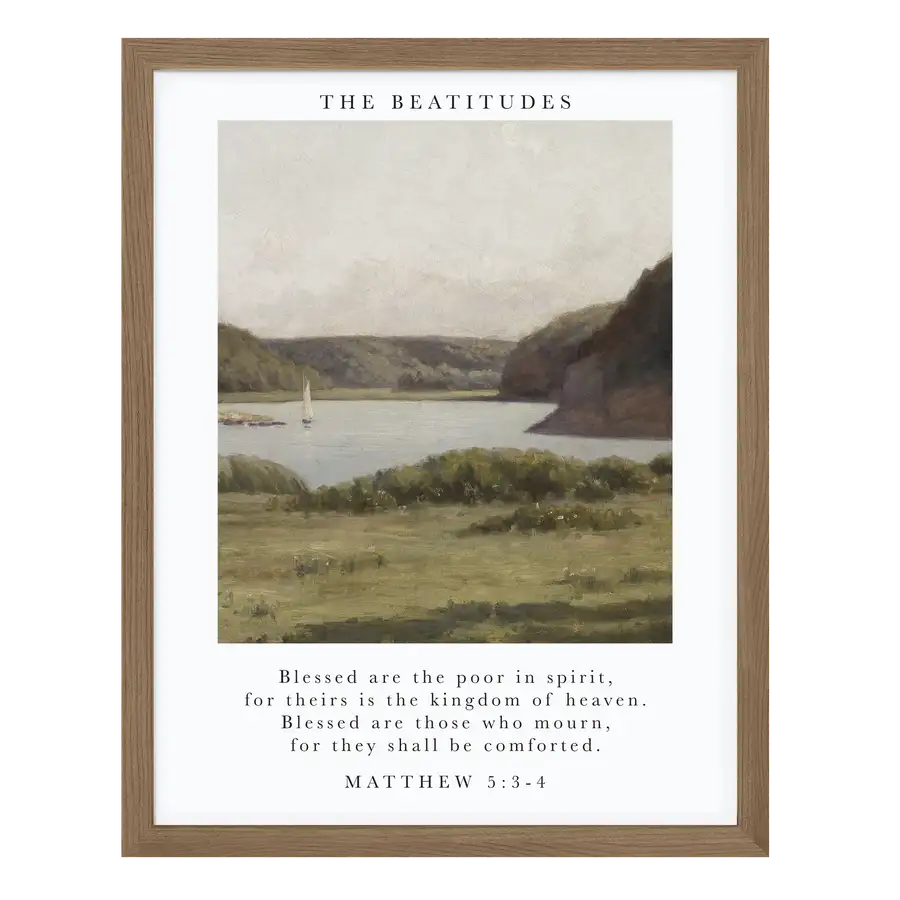 The Beatitudes Part 1 Art Print