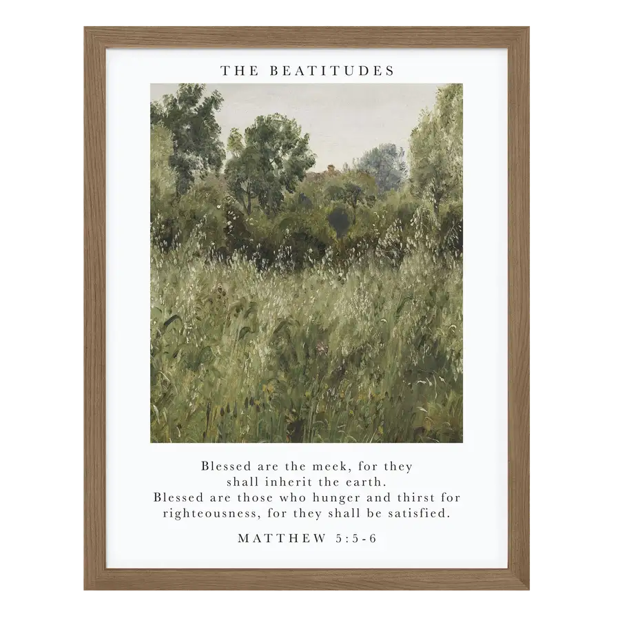 The Beatitudes Part 2 Art Print