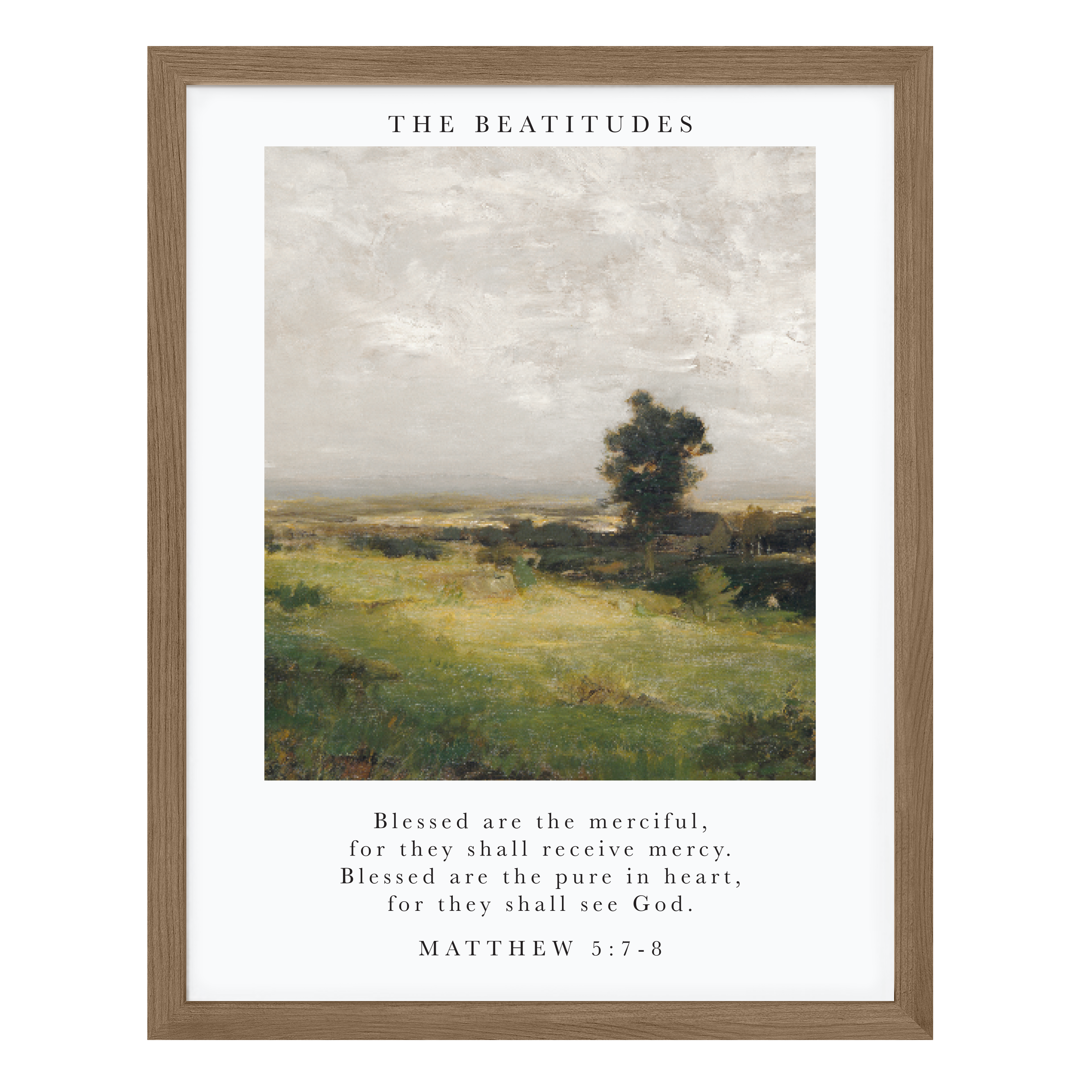 The Beatitudes Part 3 Art Print