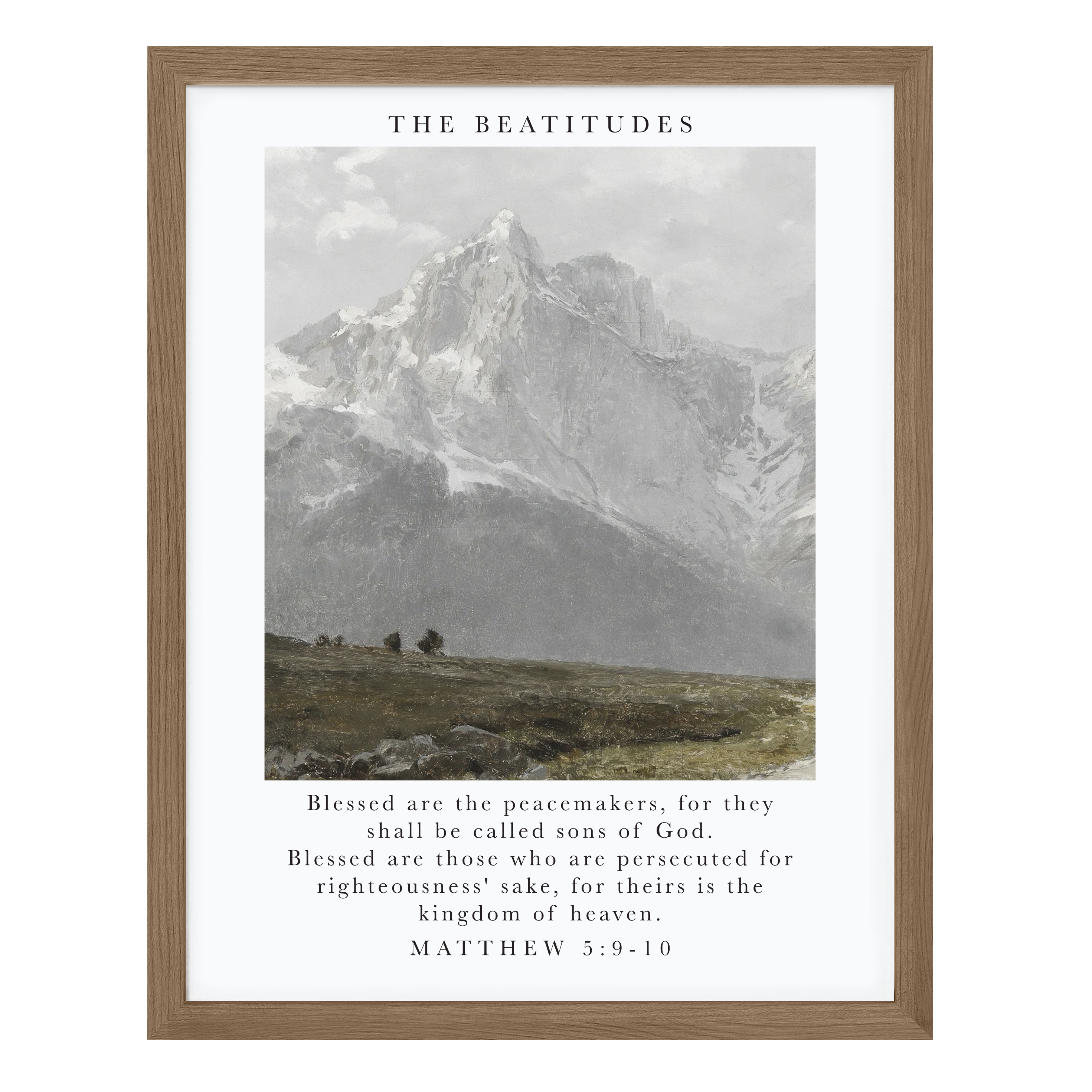 The Beatitudes Part 4 Art Print