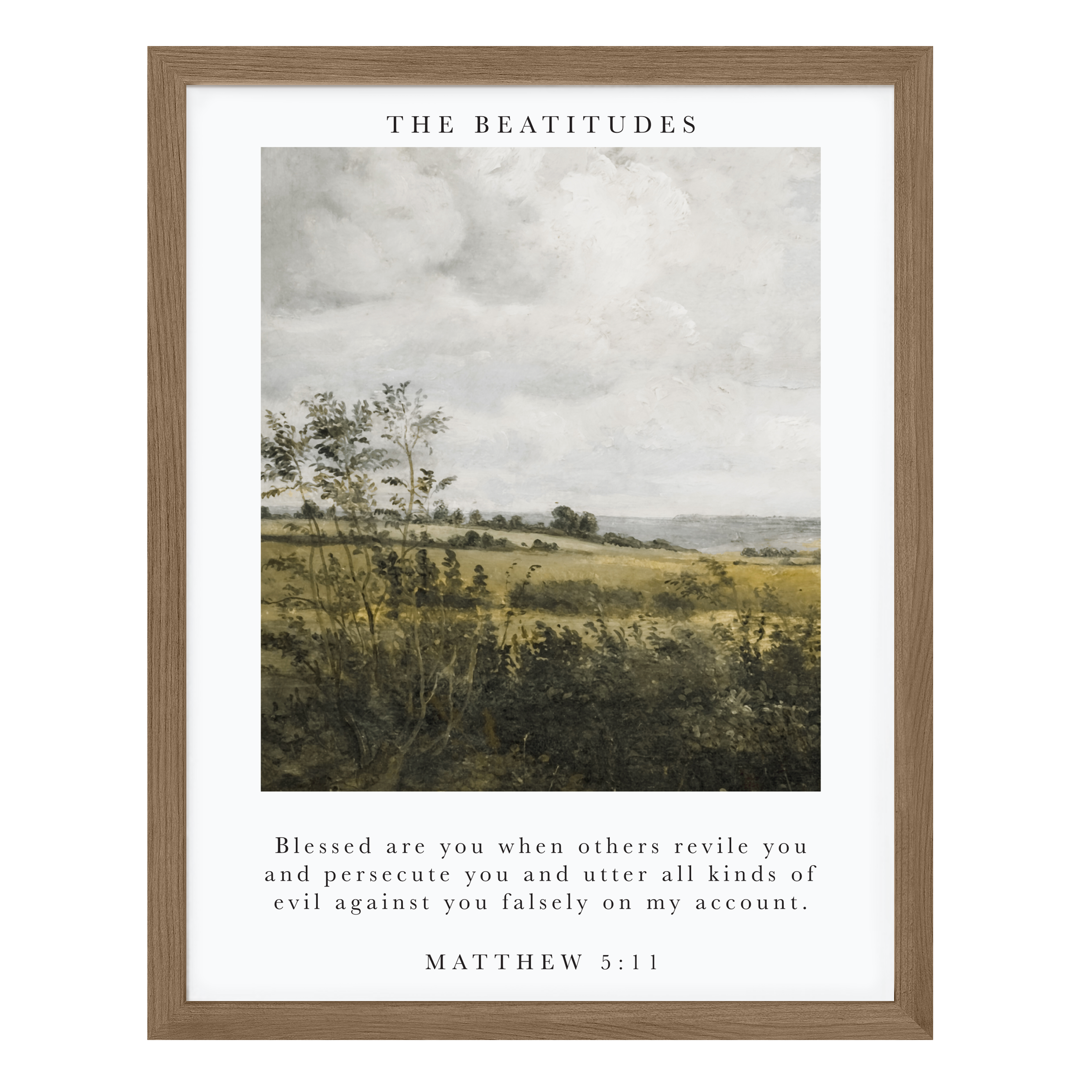 The Beatitudes Part 5 Art Print