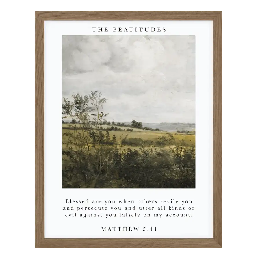 The Beatitudes Part 5 Art Print