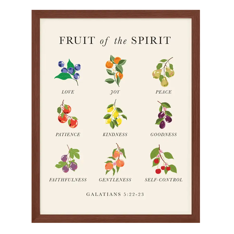 Fruit Of The Spirit Galatians Art Print