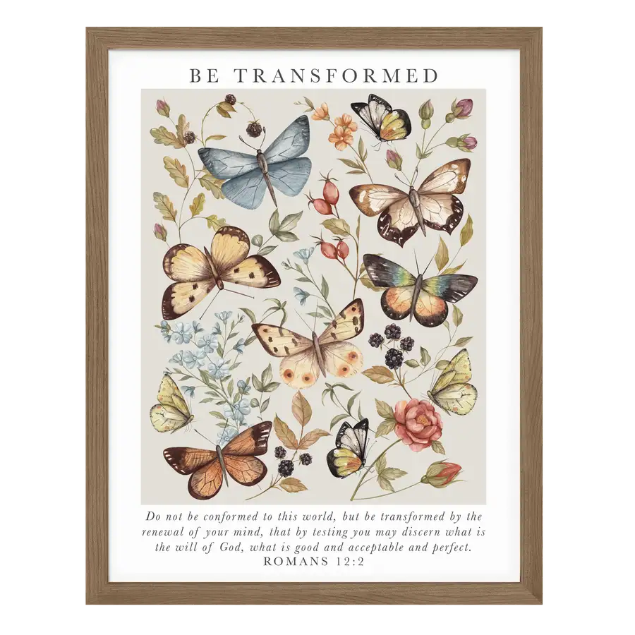 Be Transformed Art Print