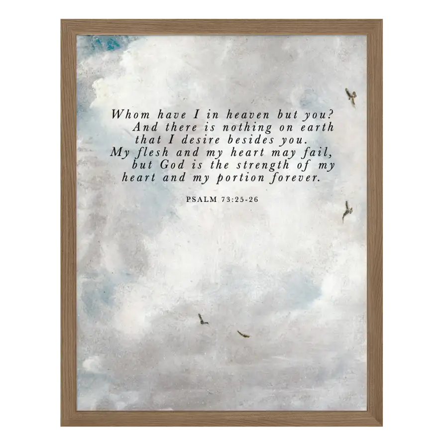 Reverie: Psalm 73 Art Print