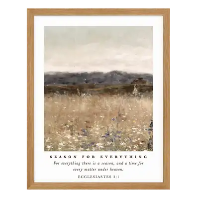 Autumn Field: Season For Everything Art Print