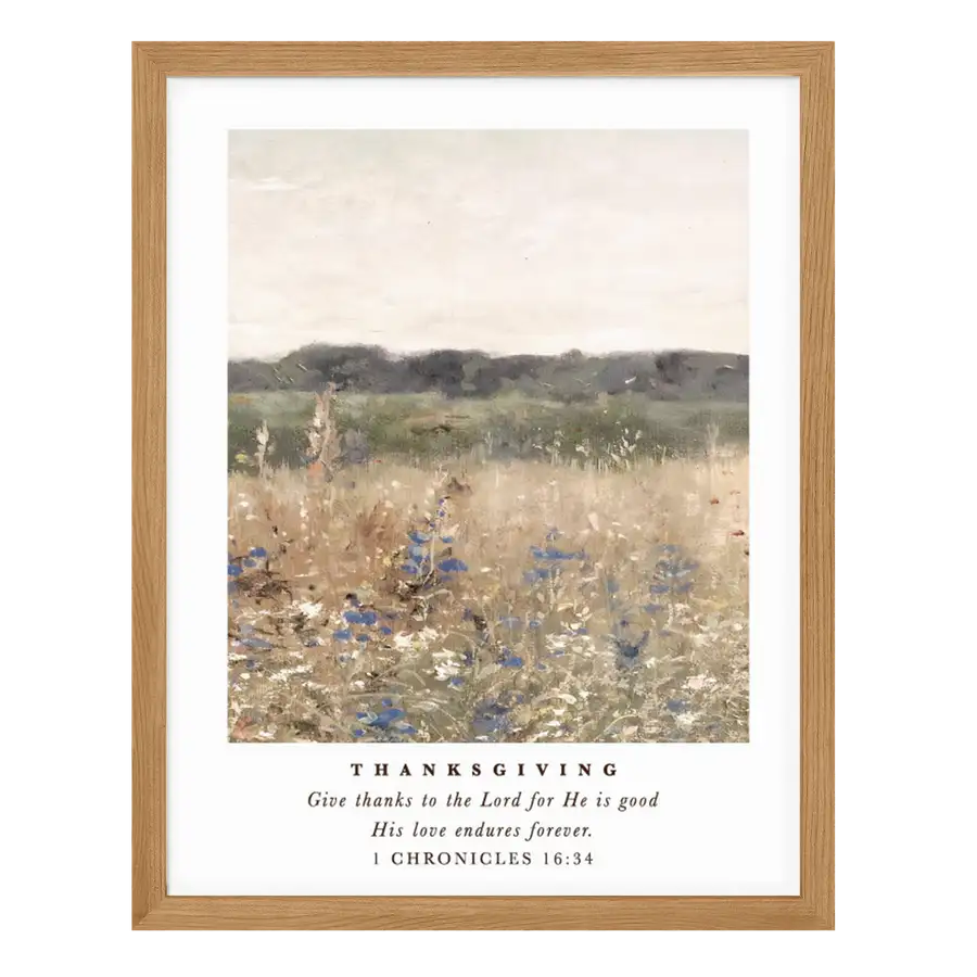 Autumn Field: Thanksgiving Art Print