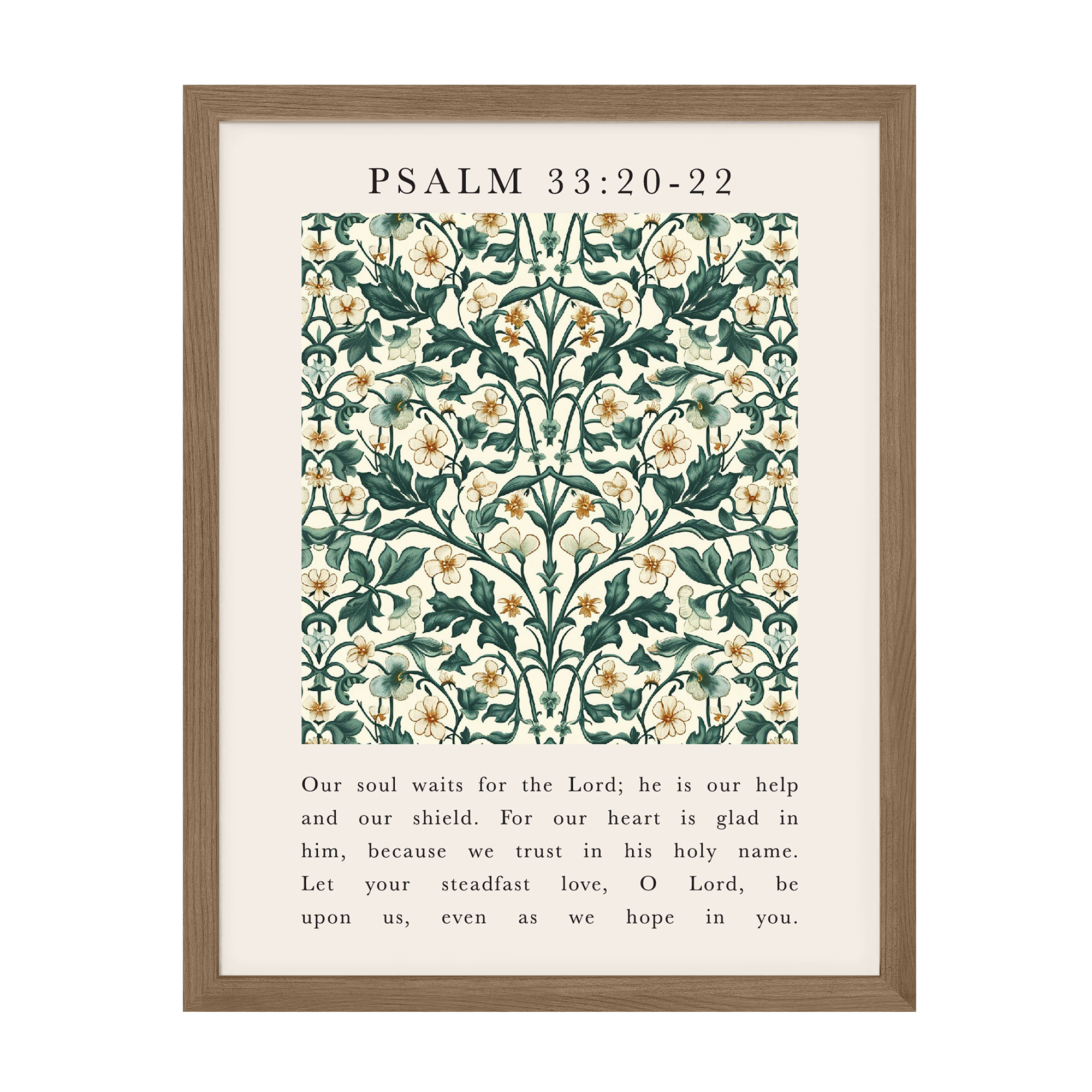 Psalm: Our Soul Waits Art Print