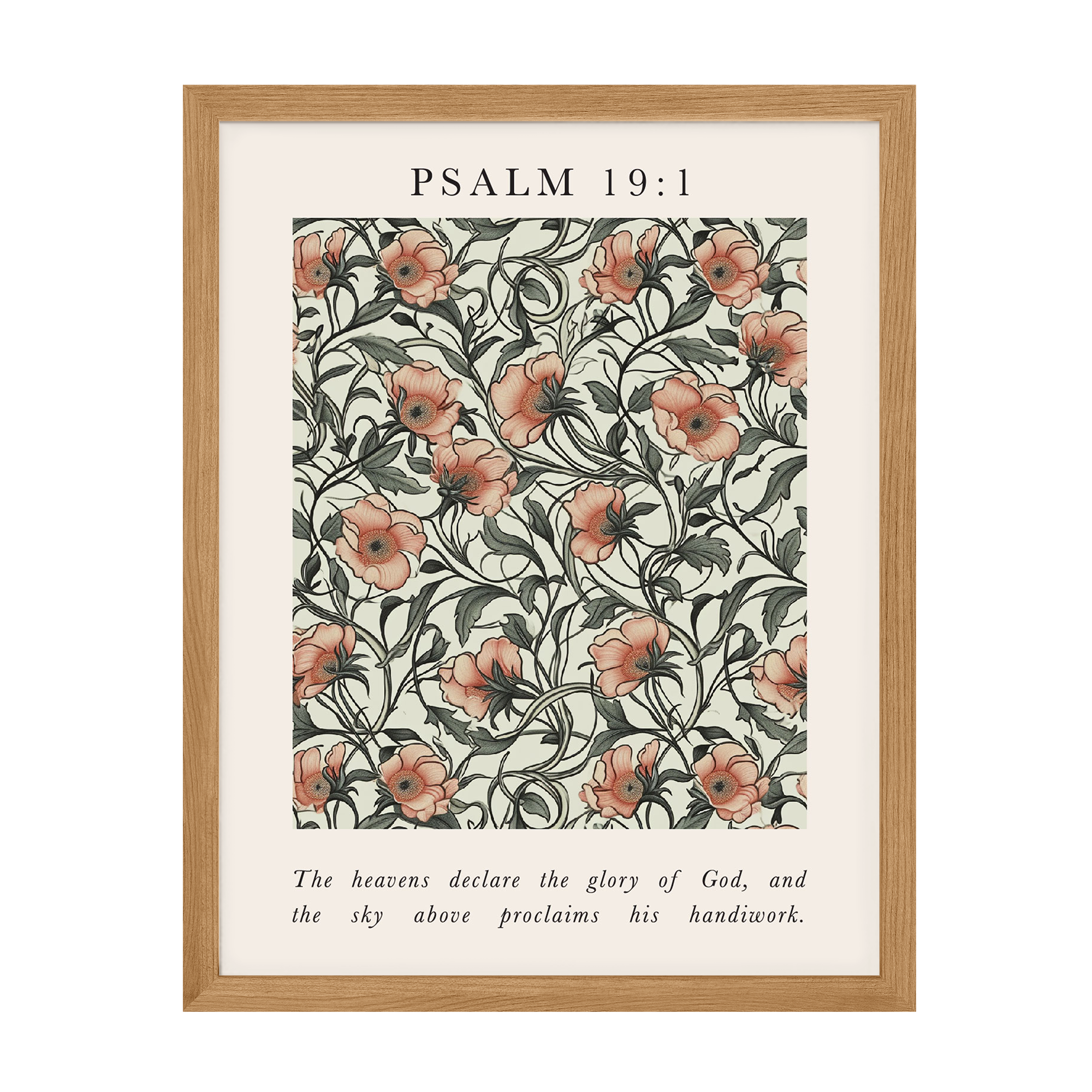 Psalm: The Heavens Declare The Glory Art Print