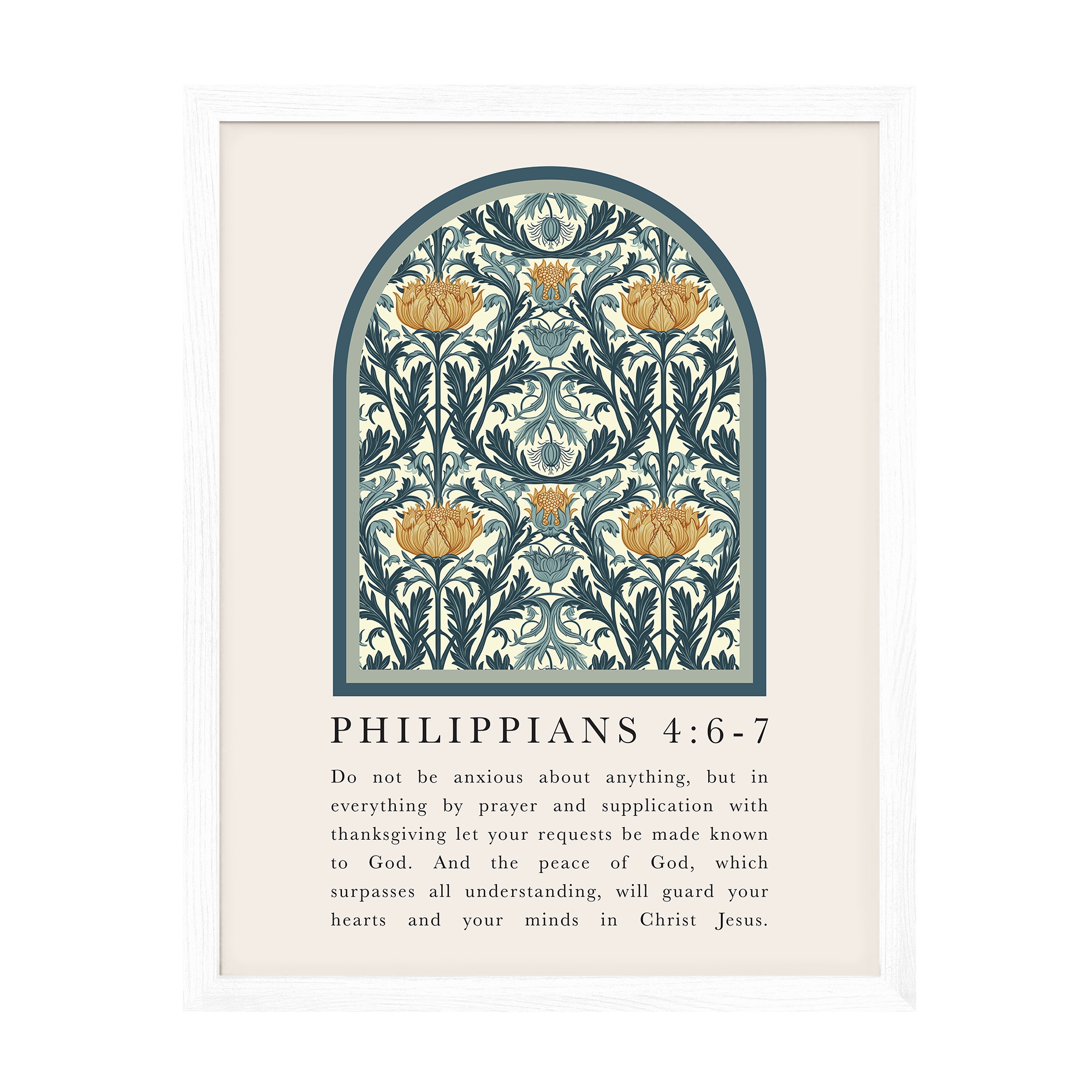 Do Not Be Anxious Art Print