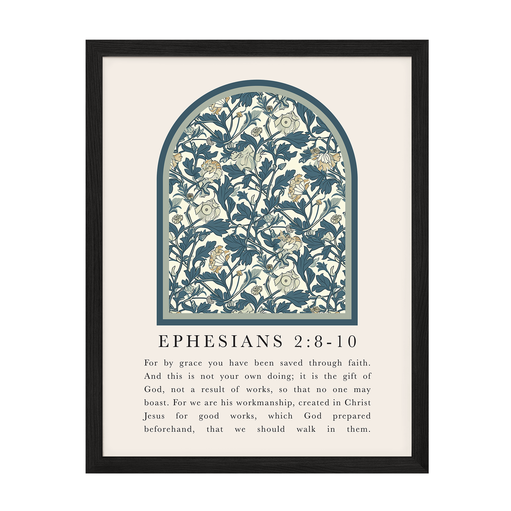 For By Grace Art Print