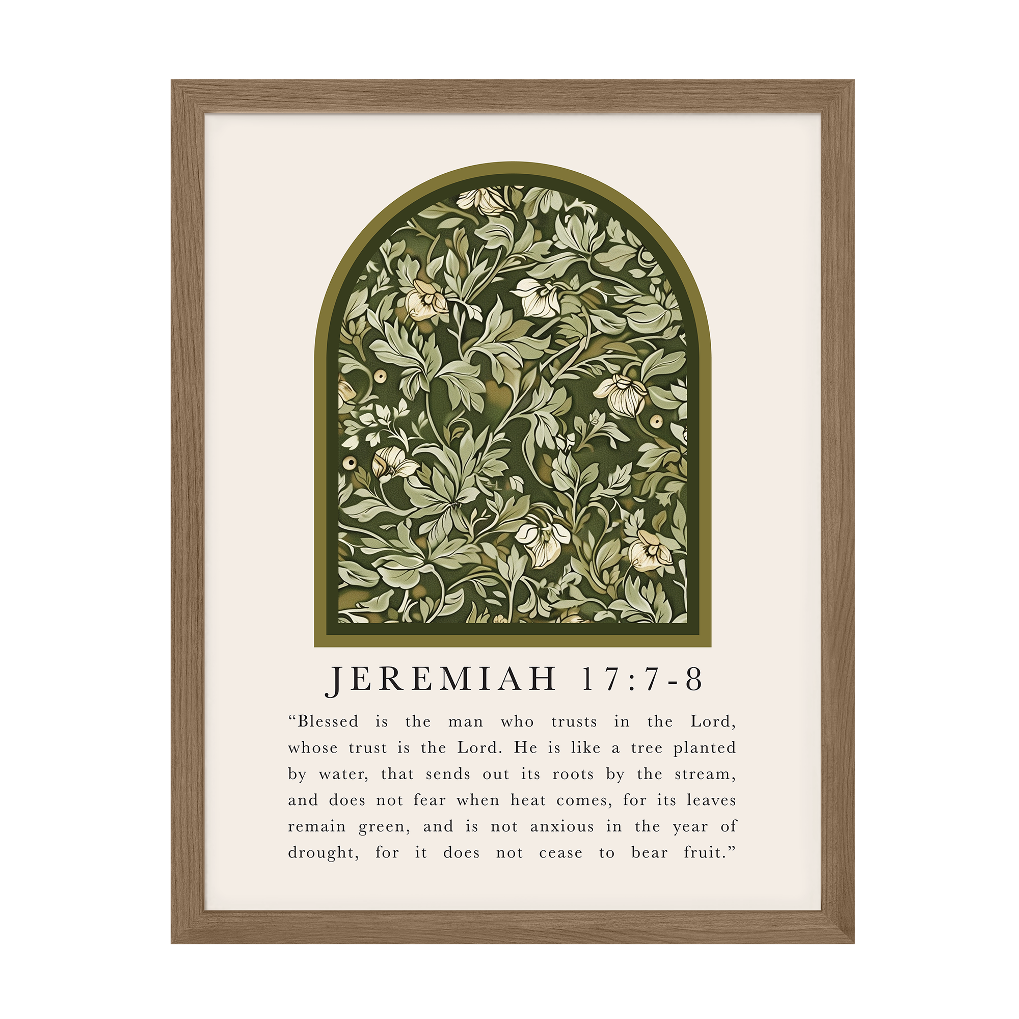 Blessed Is The Man Art Print