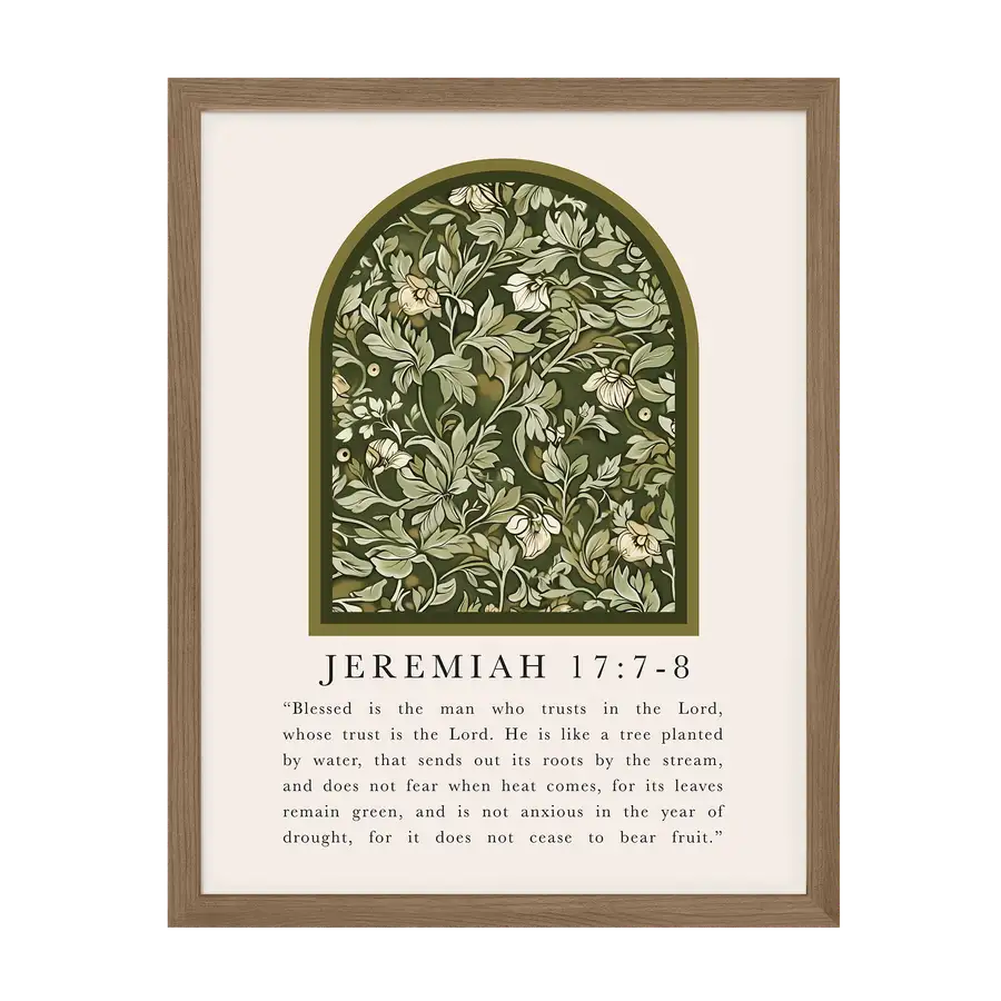 Blessed Is The Man Art Print