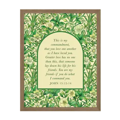 Love One Another Art Print