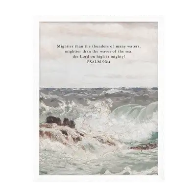 Mightier Than The Waves Art Print