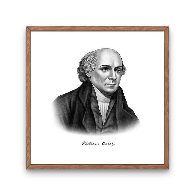 William Carey Portrait Print