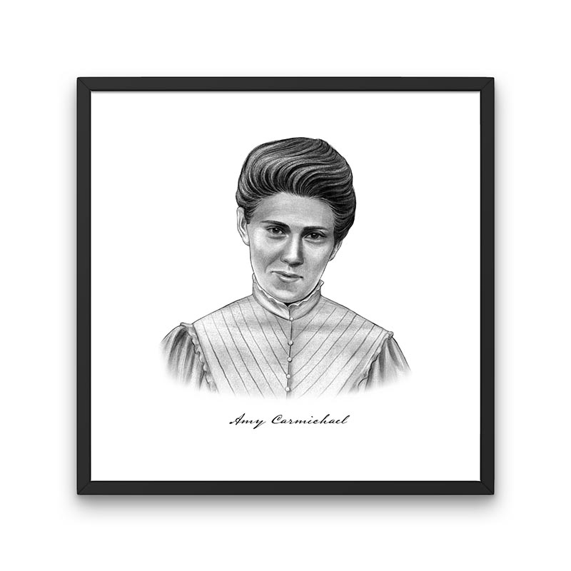 Amy Carmichael Portrait Print