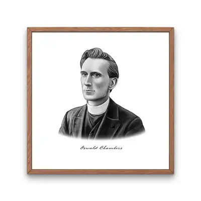 Oswald Chambers Portrait Print