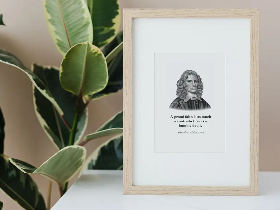 Stephen Charnock Quote Print