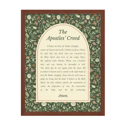 The Apostles' Creed Art Print