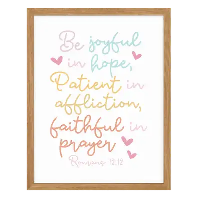 Be Joyful In Hope Poster Print