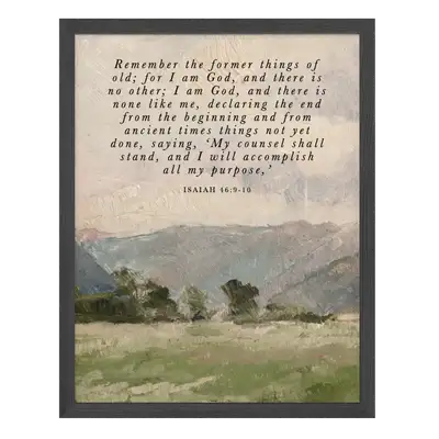Highlands: Isaiah 46 Art Print