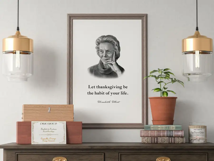 Elisabeth Elliot Quote Print