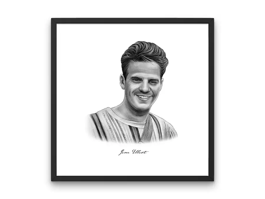 Jim Elliot Portrait Print